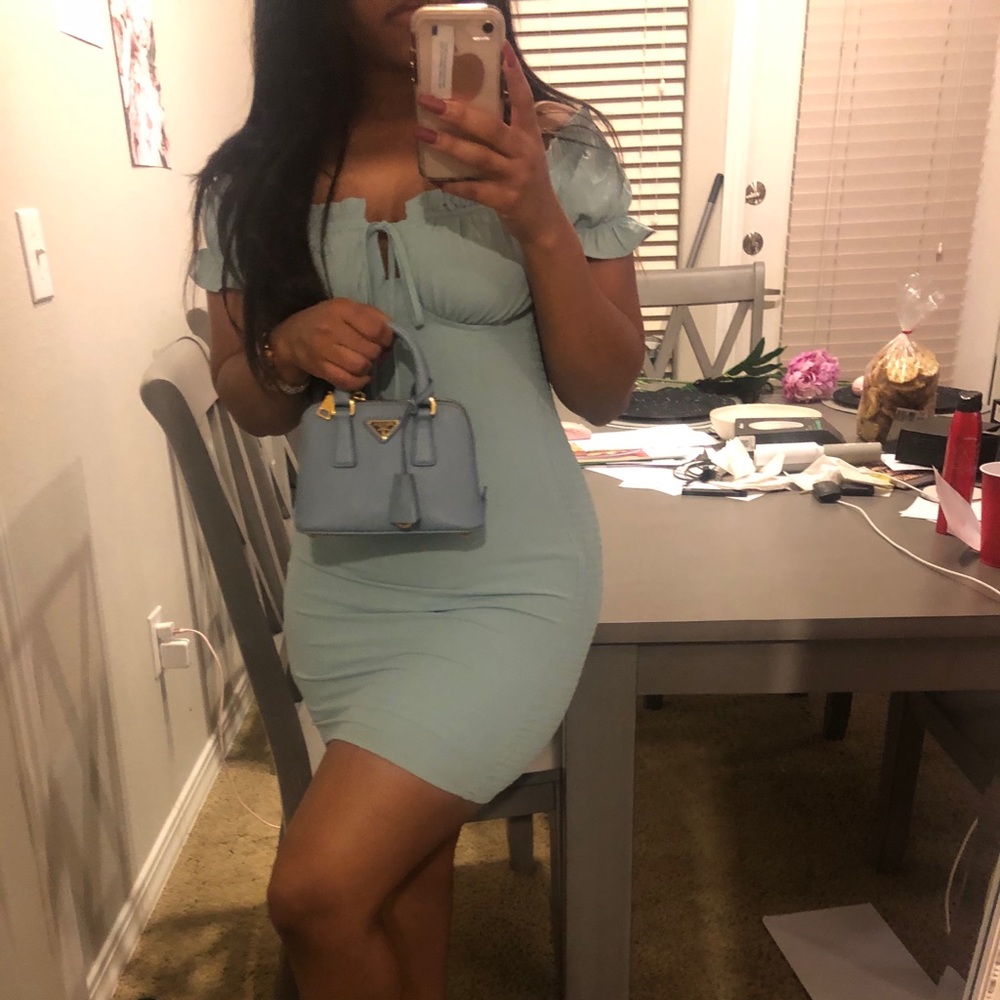 Prada promenade mini bag sky blue - Picture 2 of 15